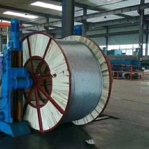 Metal optical cable, OPGW fiber optic composite overhead ground wire produced by a Shandong-based manufacturer.