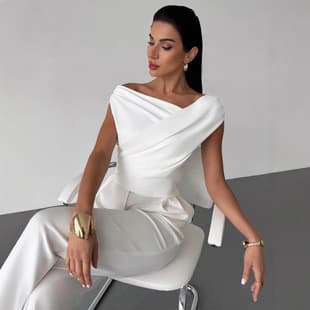 2026 European and American Cross-Border Solid Color Sleeveless T-Shirt for Women, Simple Style Off-Shoulder Slim Fit Short Top