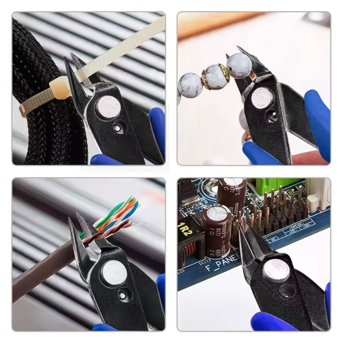Gundam Model Tool Kit Assembly Basic Nippers Craft Knife Tweezers Beginner Tools Military Model Sprue Cutter Sanding Sticks