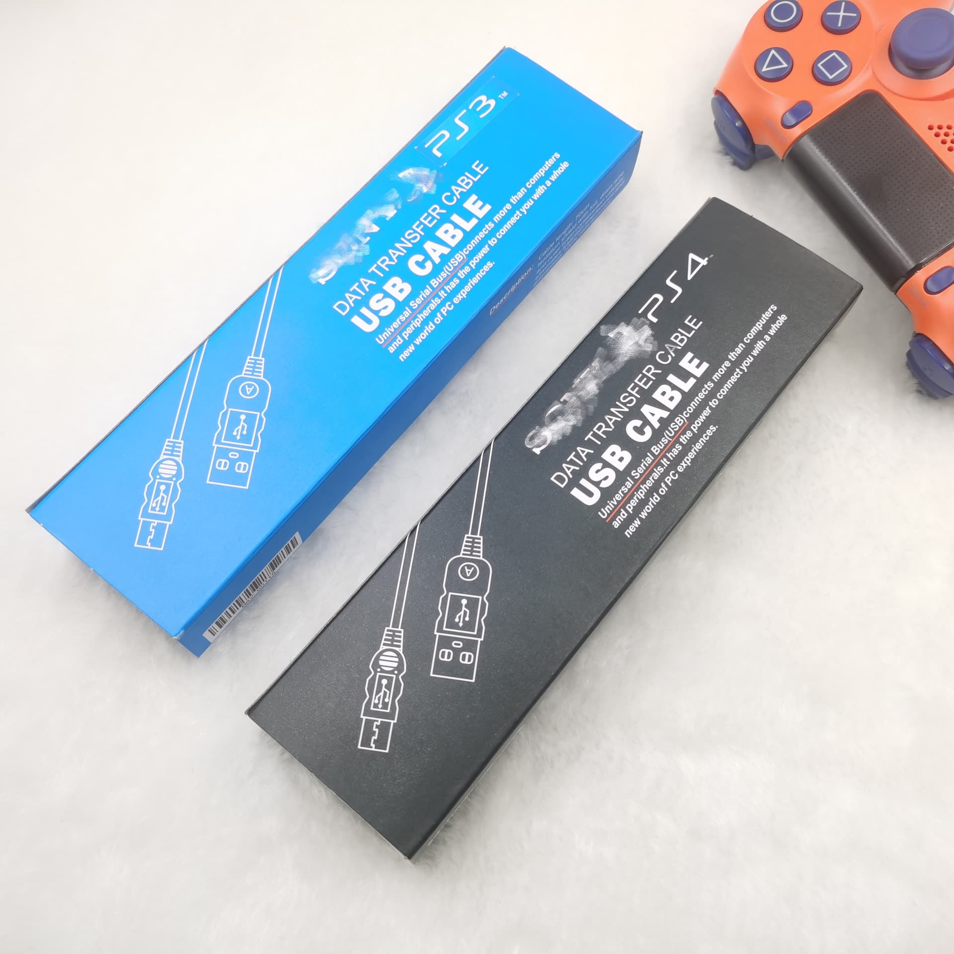 PS3 Controller Charging Cable 1.8M with Logo Data Cable PS4 PS5 Controller Charging Cable Original Controller Data Cable