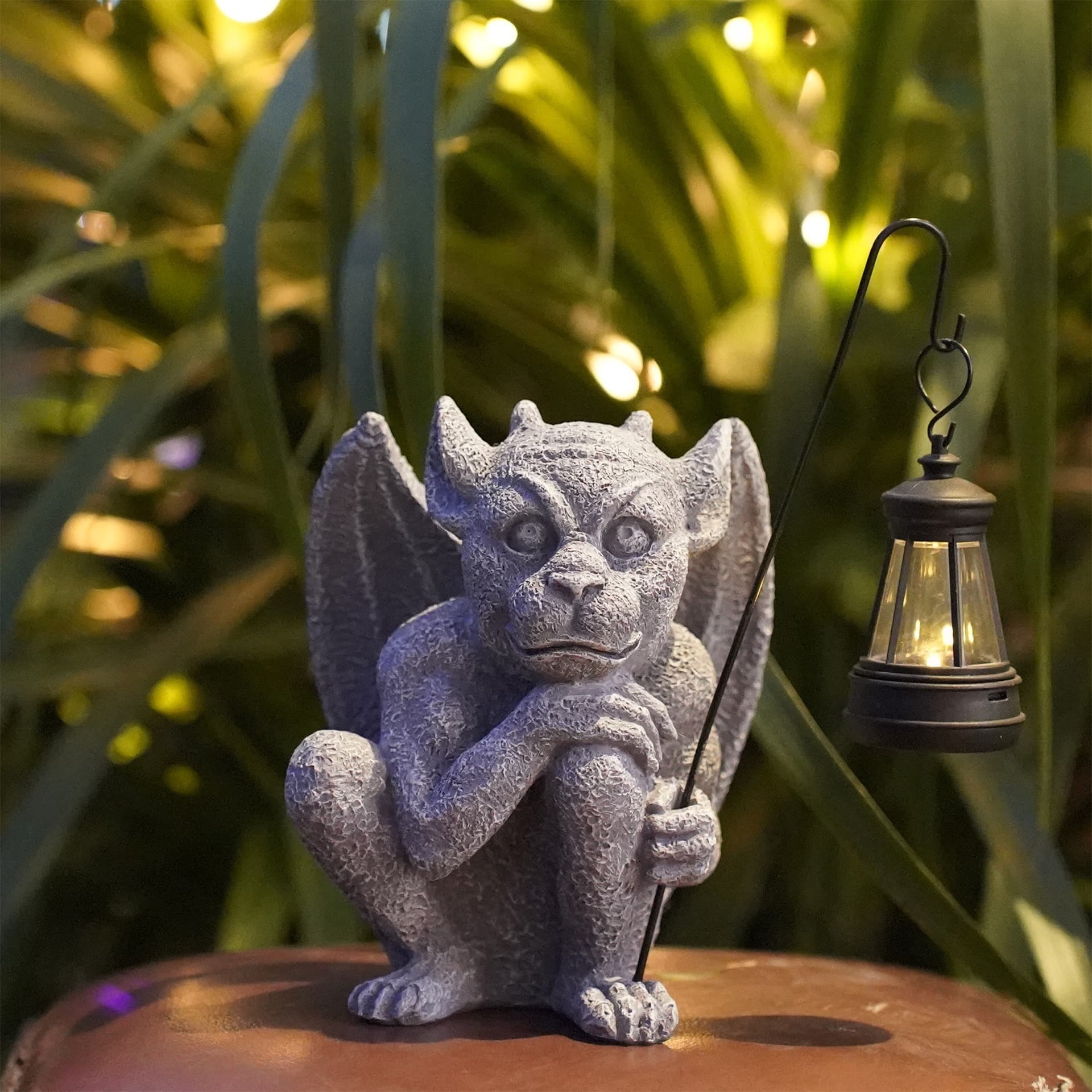 Garden Supplies Yard Decoration Resin Little Monster Devil Statue Creative Zoo Gardening Ornament