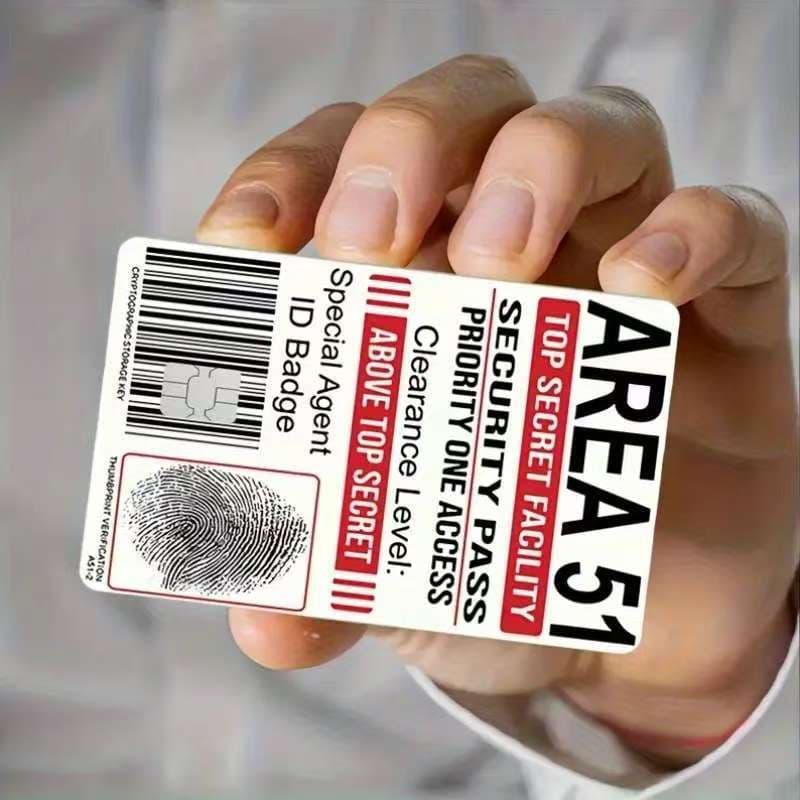 TEMU2025 New Hot Selling Credit Card Decorative Skin Stickers - Fun and Creative Bank Virtual Membership Card Stickers