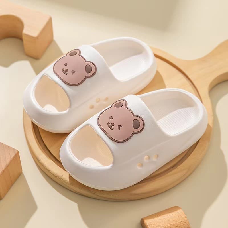 2025 New Summer Kids' Indoor Home Slippers, Non-Slip, Boys and Girls Baby Slippers