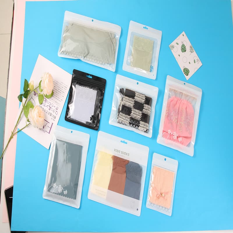Sock Packaging Bag Transparent Ziplock Bag for Silk Socks, Cotton Socks, Long Socks, Short Socks, Stockings, Mid-Calf Socks Packaging Bag