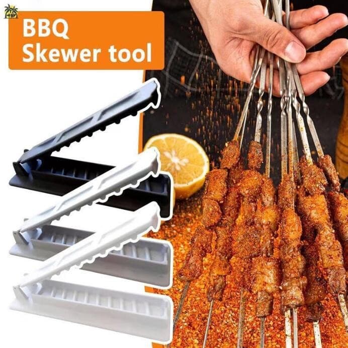 Cross-border Skewers Kebab Maker Grill Skewer Meat Skewer Tool Outdoor BBQ Skewer Meat Tool