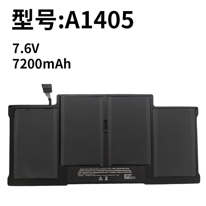 Compatible with Apple A1405 MacBook Air A1466 A1369 A1377 A1496 laptop batteries