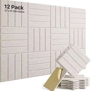 Cross-border Square Felt Board Polyester Fiber Acoustic Panel Soft Cork Board Office Self-Adhesive Sound-Absorbing Noise-Reducing Felt Board