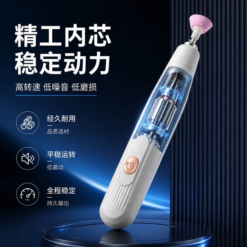 Portable Handheld Electric Nail File