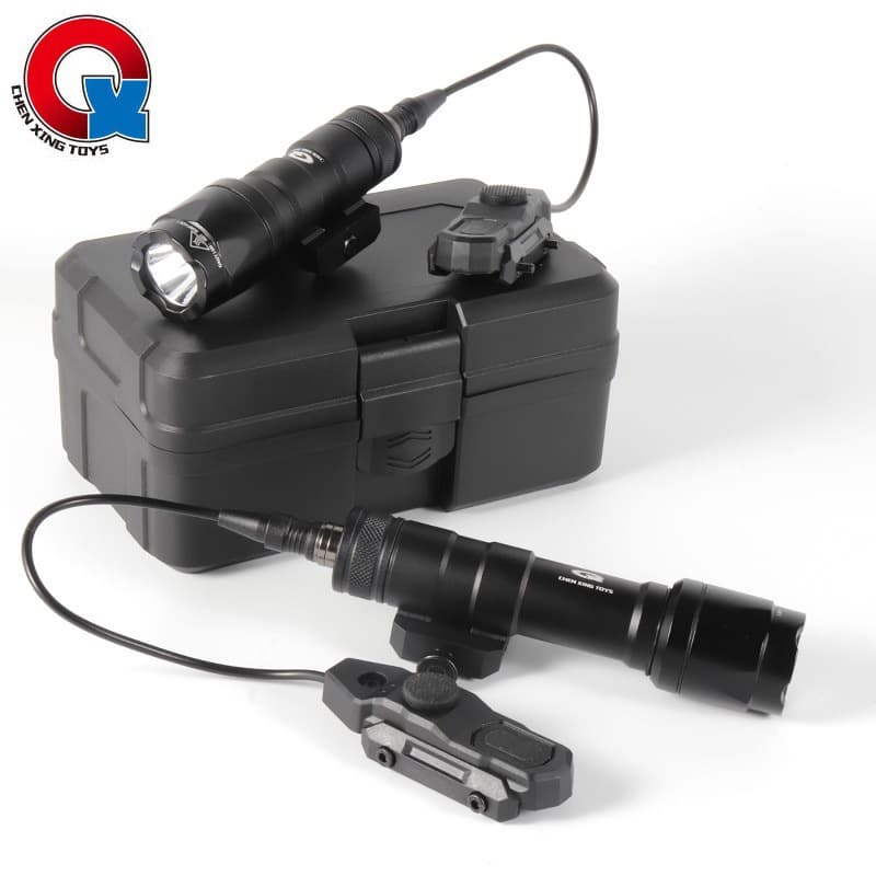 Tactical M300A Aluminum Alloy Flashlight M600C Side Mount Base M-LOK/Keymod Rail