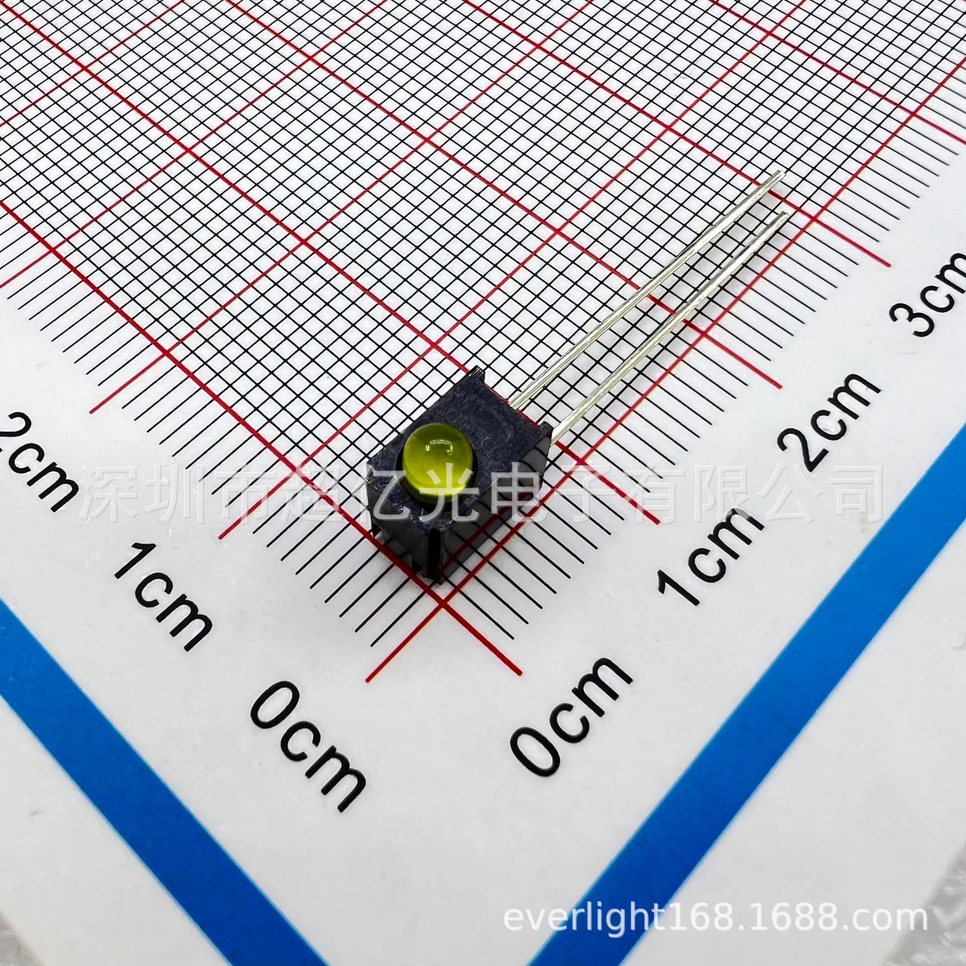 Everlight A264B LED Yellow Light Assembled, A264B/UY/S530-A3, Original Stock Available