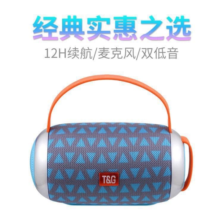 [Bluetooth Audio] 112 Waterproof Outdoor Bluetooth Speaker Car Subwoofer USB Flash Drive TF Card Mini Steel Gun