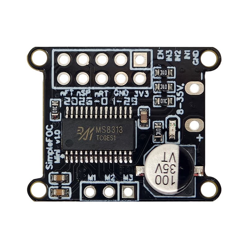 SimpleFOCMini Brushless DC Motor Driver Board FOC Control Driver SVPWM Control Algorithm