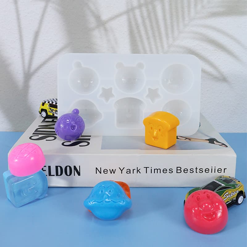 Crystal glue mirror bread mold aromatherapy plaster air outlet clip pendant decoration superman