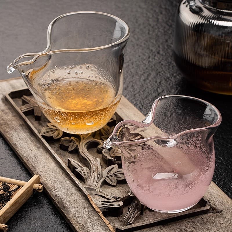 Bubble Glazed Fairness Cup Large Capacity Handmade Thickened Anti-Scald Creative Tea Sea Separator Japanese-style Kung Fu Tea Ceremony