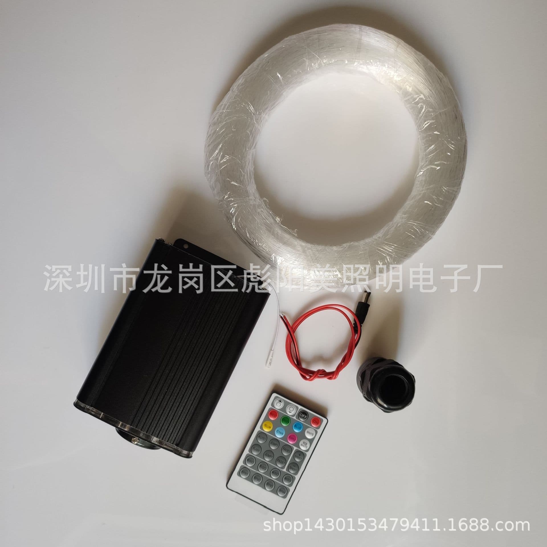 RGBW flashing machine starry sky top single head double head 18W flashing light source machine starry sky car light guide atmosphere light