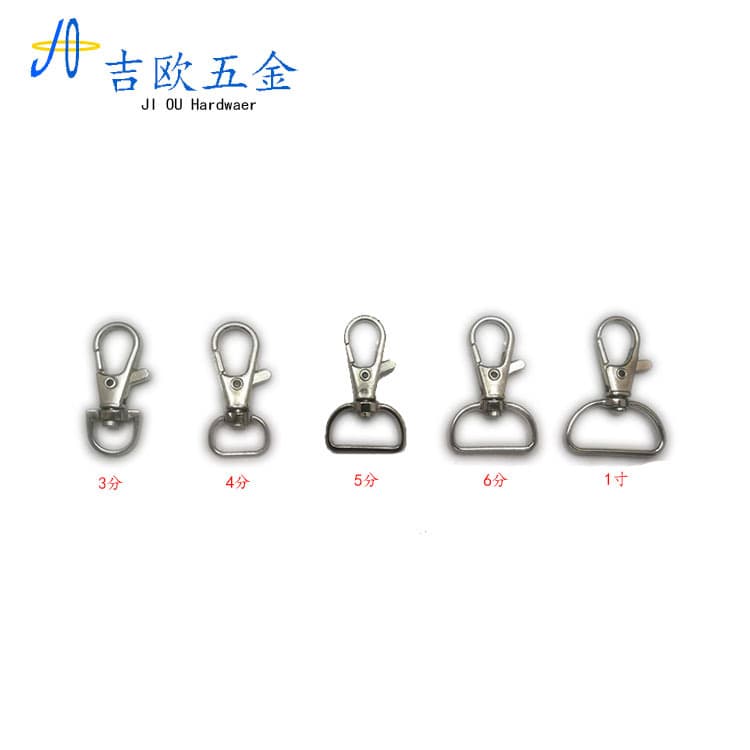Factory direct sales of bags with fish-mouth buckles, lobster buckles, mobile phone straps, keychains, work ID cards, shoulder bags, webbing, and dog buckles.