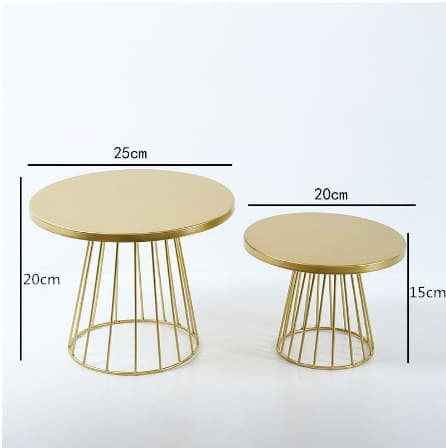 Dessert Table Decoration Cold Buffet Display Stand Tray Iron Art Birdcage Afternoon Tea Cake Stand
