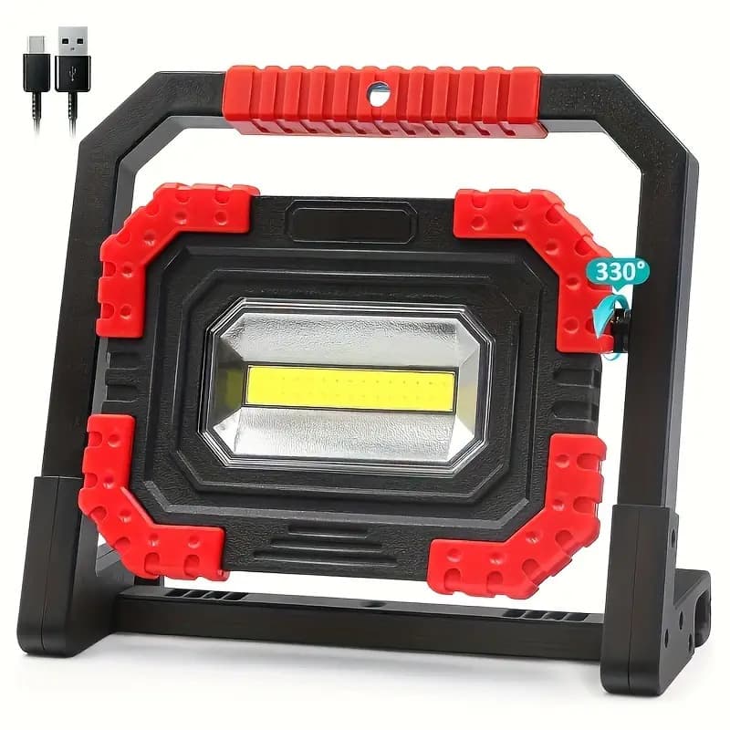 Work light high brightness USB floodlight power bank inspection light multifunctional lamp