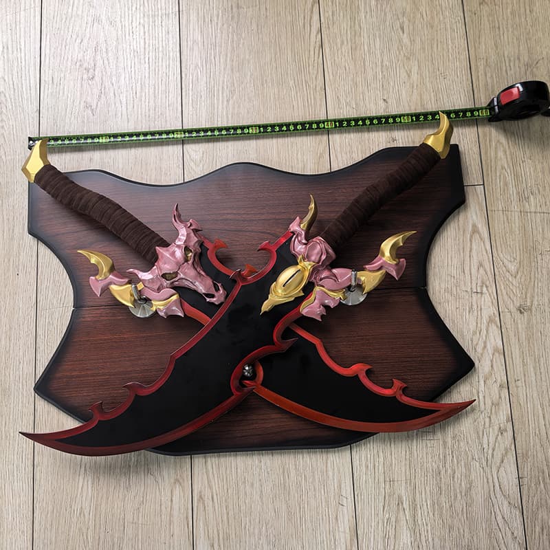 I upgraded Cheng Xiaoyu's dagger Demon King's Dragon Tooth Sword Kamish all-metal 1:1 model without edge on my own
