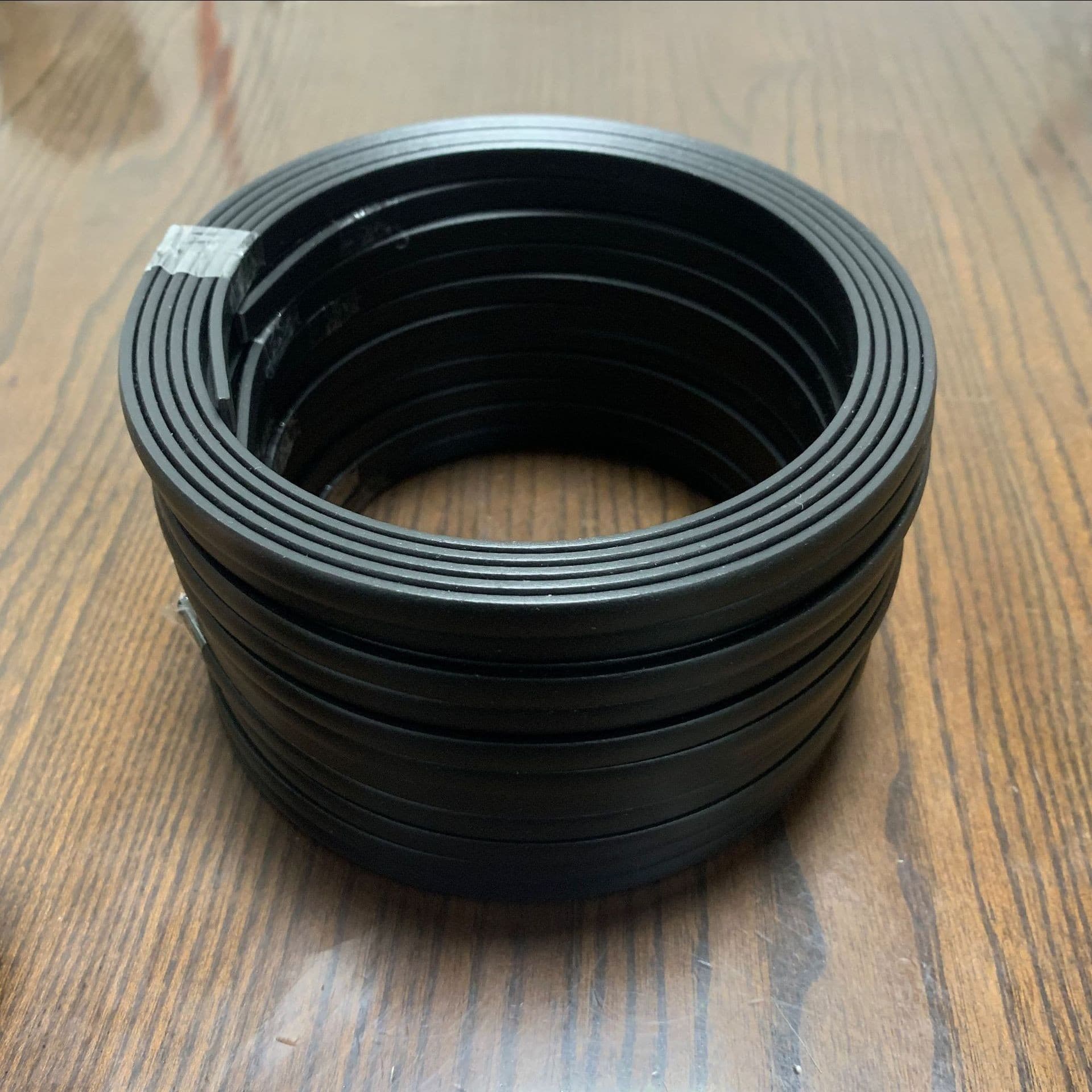 Black PP Leaf Bag Plastic Support Flat Strips Storage Packs Gardening Bags Tool Kits Support Bars