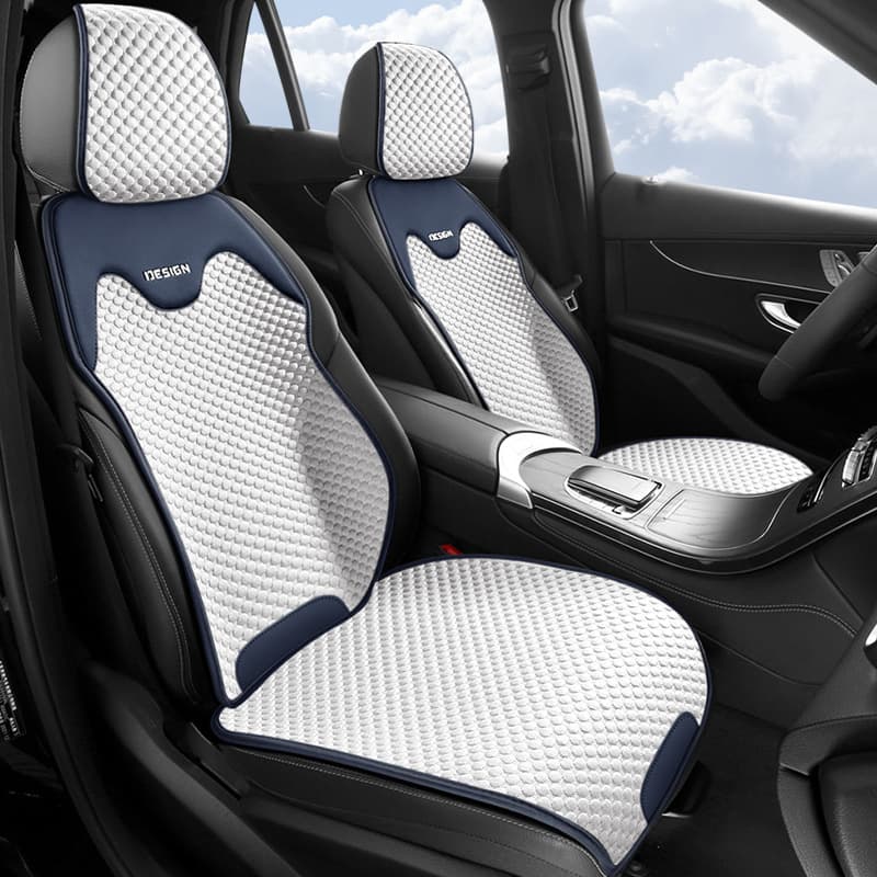 Car Seat Cover Four Seasons Universal Ultra-Thin Cool Breathable Seat Cover Summer Cool Mat Saddle Mat Small Waist Seat Cushion