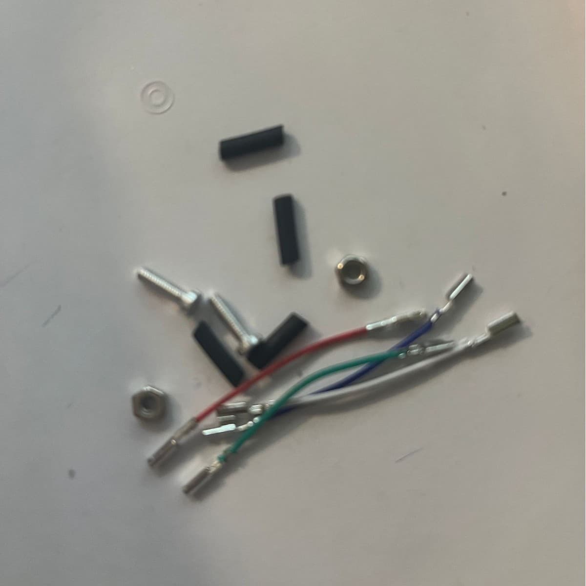 Turntable Cartridge and Tonearm Cable Kit (with Screws and Wires)