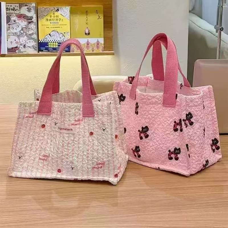Lunch Bag Tote with Large Capacity, Stylish Office Lunch Carrier for Women