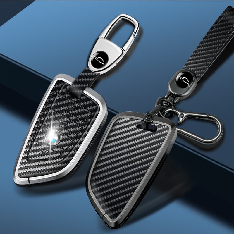 Suitable for BMW key cover 5 series 530 three series 320li blade 7 series X1 buckle X5 shell men's and women's car key bag