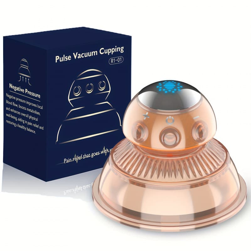 2026 New Cross-Border Drop-Shipping Silicone Portable Electric Cupping Massager