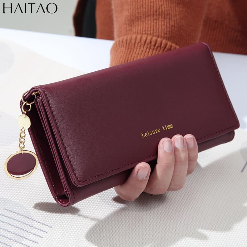 Large Capacity Clutch Wallet with Multiple Card Slots Women's Purse Long Wallet Wholesale
