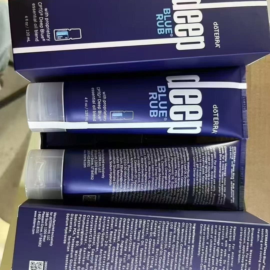 Cross-border doTERRA Essential Oils US Version Soothing Balm Cream - Deep Blue for Relieving Joint and Muscle Pain