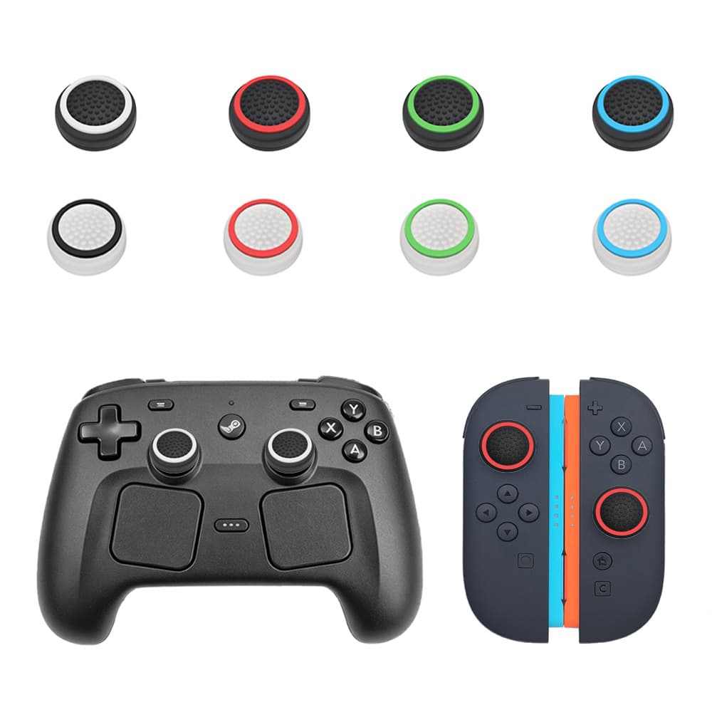 Silicone Thumbstick Grips for Switch2 NS2 Game Console Controller, Glow-in-the-Dark Joystick Caps