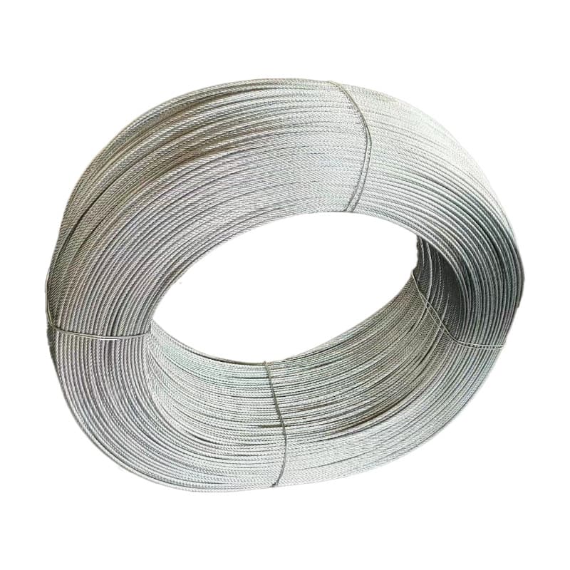 Hebei Chuanglihua Steel Rope Co., Ltd., Southeast Asia Greenhouse Net, 7*7 Specification Galvanized Steel Rope, Outdoor Use