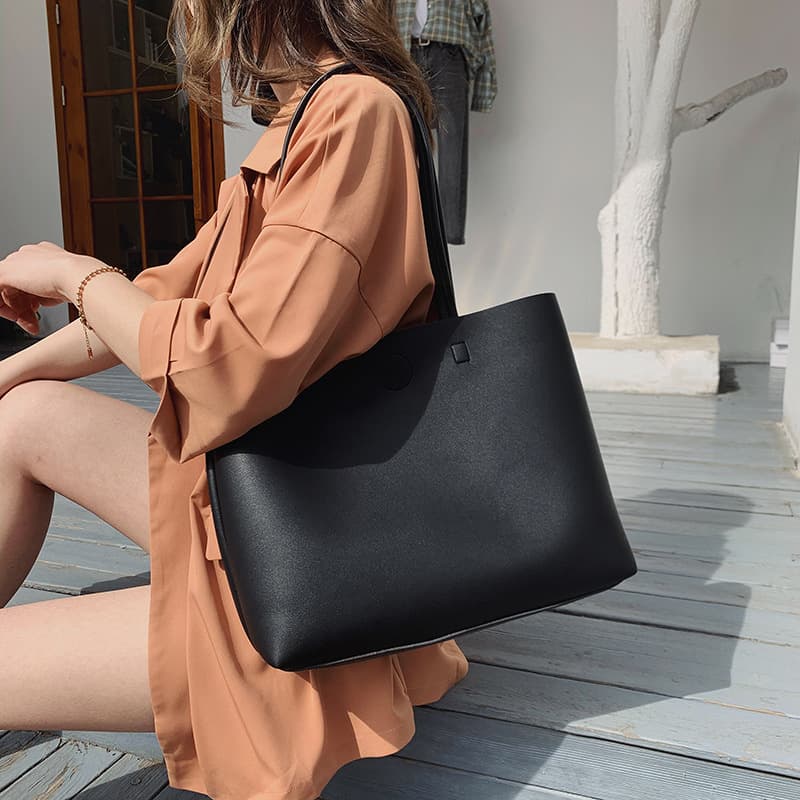 Large Capacity Tote Bag Fashion Spring Trendy Korean Style Women's Shoulder Bag Factory Direct