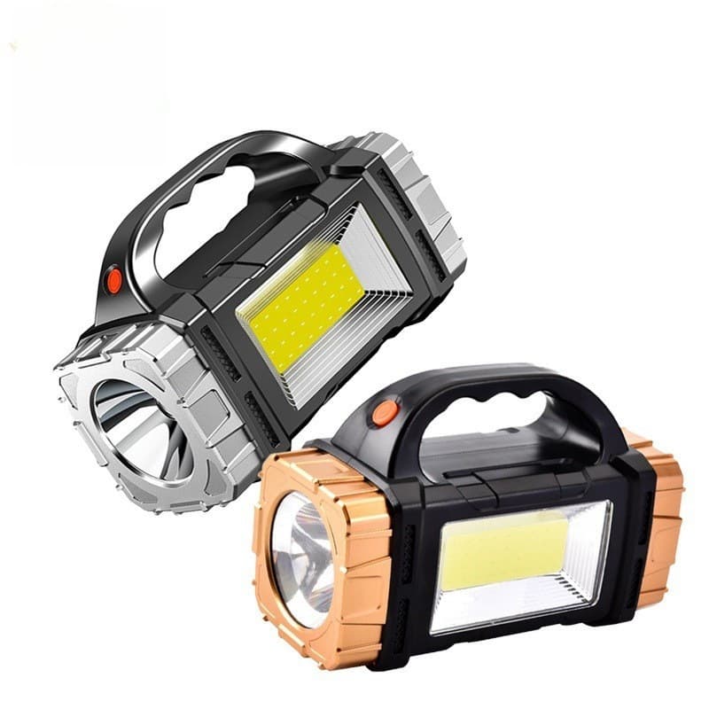 New multi-functional portable flashlight, outdoor solar-powered LED lighting, camping portable light