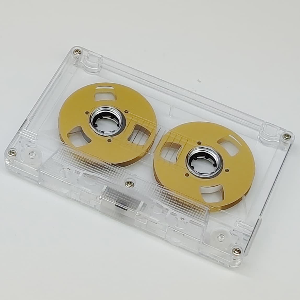 Double-sided metal mini open-reel tape, 50 minutes, Type I blank recording tape, nostalgic tape player, can be used for LOGO.