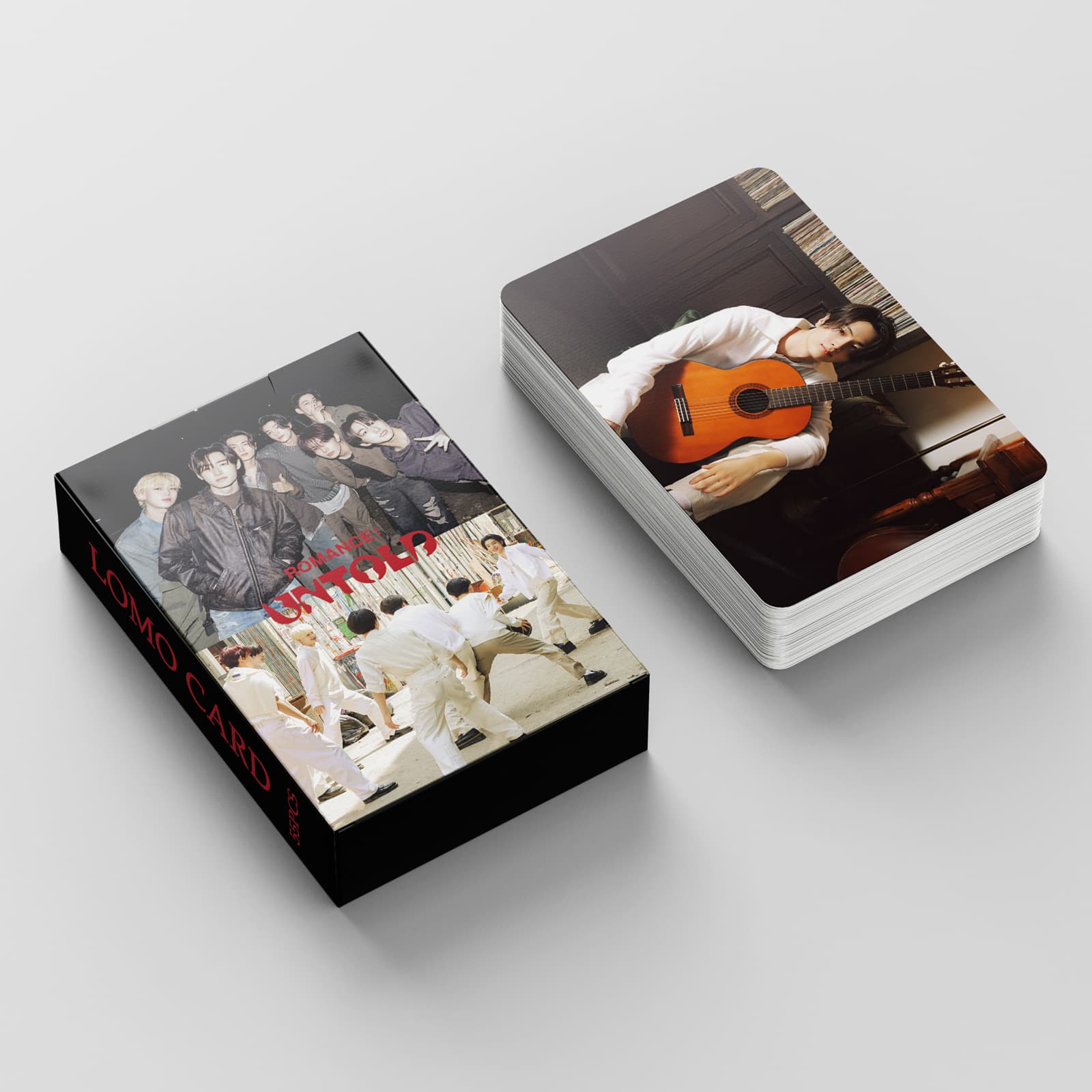 55 E-group mini cards available now: ROMANCE UNTOLD cards, JUNGWON JAKE SUNGH OON