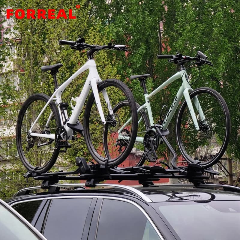 Rooftop bicycle rack, universal car mount, mountain bike luggage rack, SUV sedan fixed balance bike