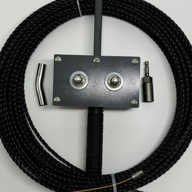 Electrician Multicolor Polyester Three-Leaf Wire Puller for Concealed Duct Holes, Cable Puller, Wire Threader, Wall Threading Tool
