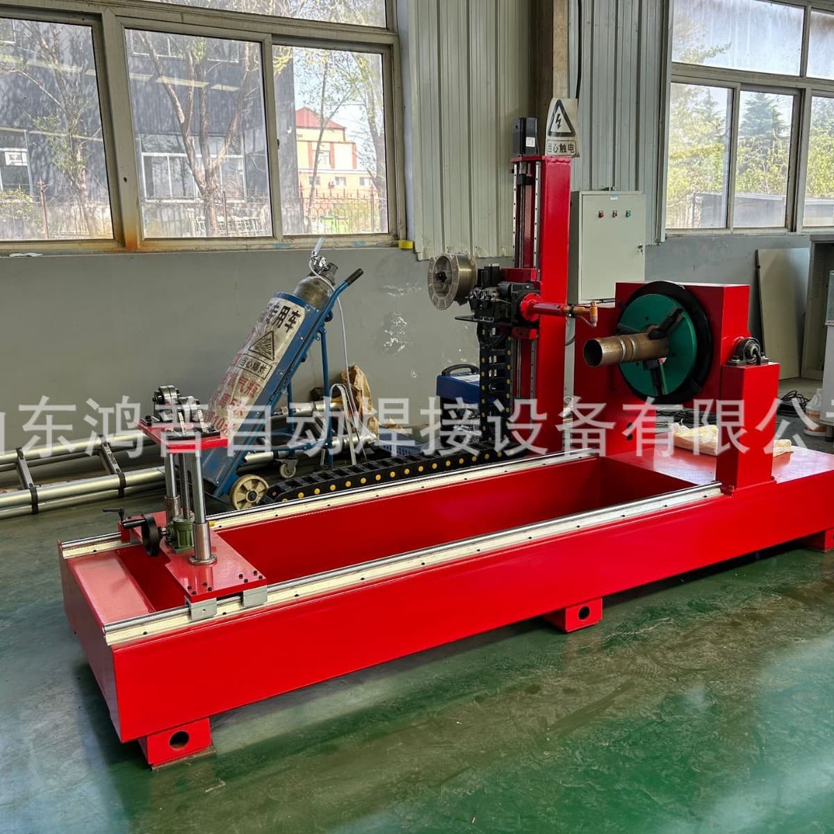 Small Round Pipe Seam Welder, Stainless Steel Pipe-to-Pipe Butt Circular Seam Welding Machine, Stainless Steel Pipe Welding Equipment