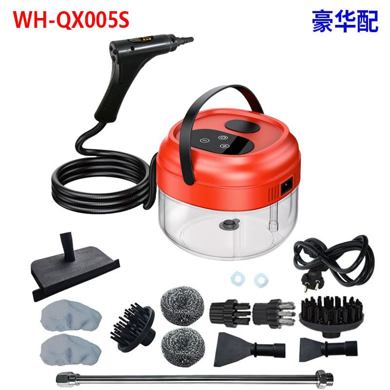 Instant Heat Remote Control Large Capacity Steam Cleaner 6-Speed Adjustable High Temperature High Pressure Steam Cleaner Touch