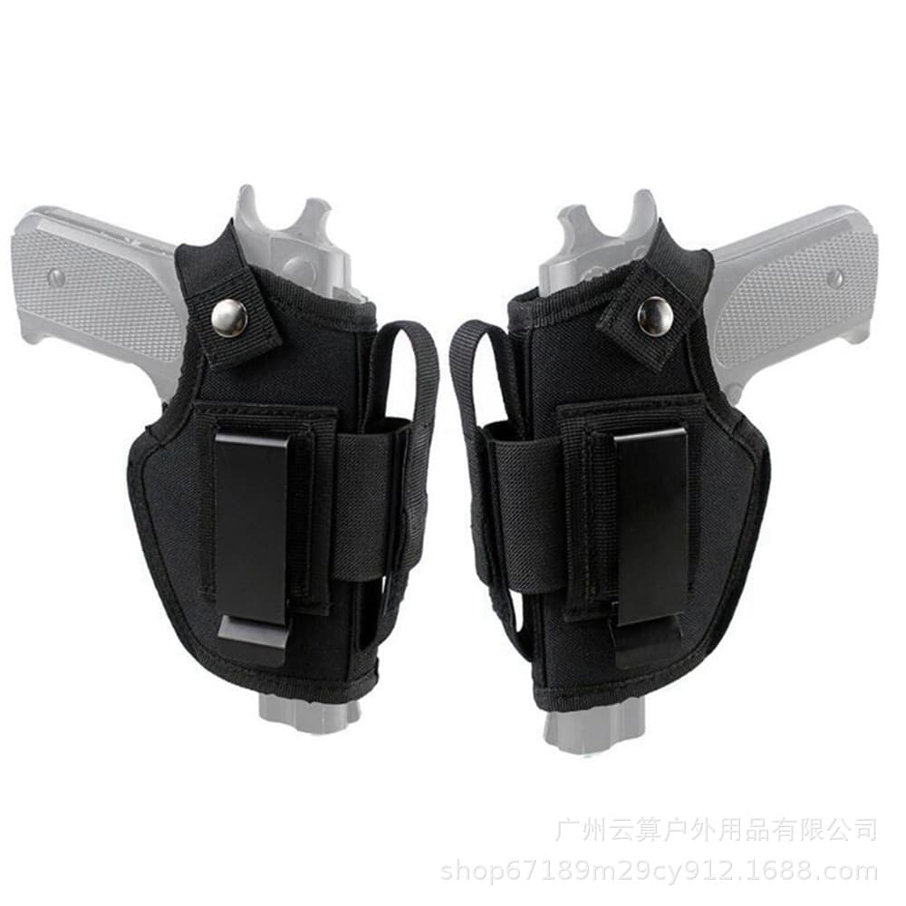 Tactical Ambidextrous IWB Quick-Draw Holster Outdoor Nylon Gun Pouch Concealed Nylon Holster
