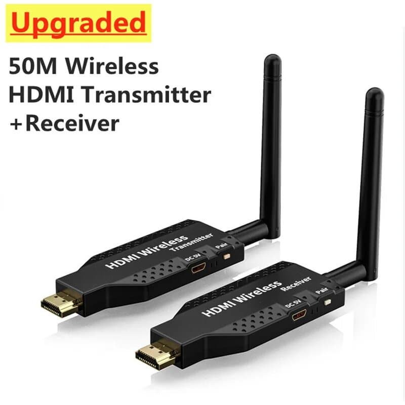 Multi-to-One Screen Mirroring Device 4 TX TO 1 RX Screen Mirroring Factory Price HDMI Wireless HD Transmitter 50m