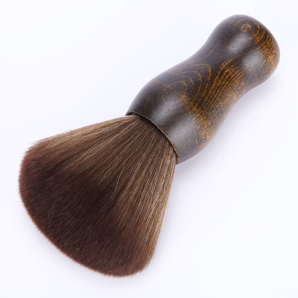 Factory Direct Hair Salon Hair Sweeping Brush Soft Fiber Brush Barber Cleaning Hair Debris Hairdressing Tool