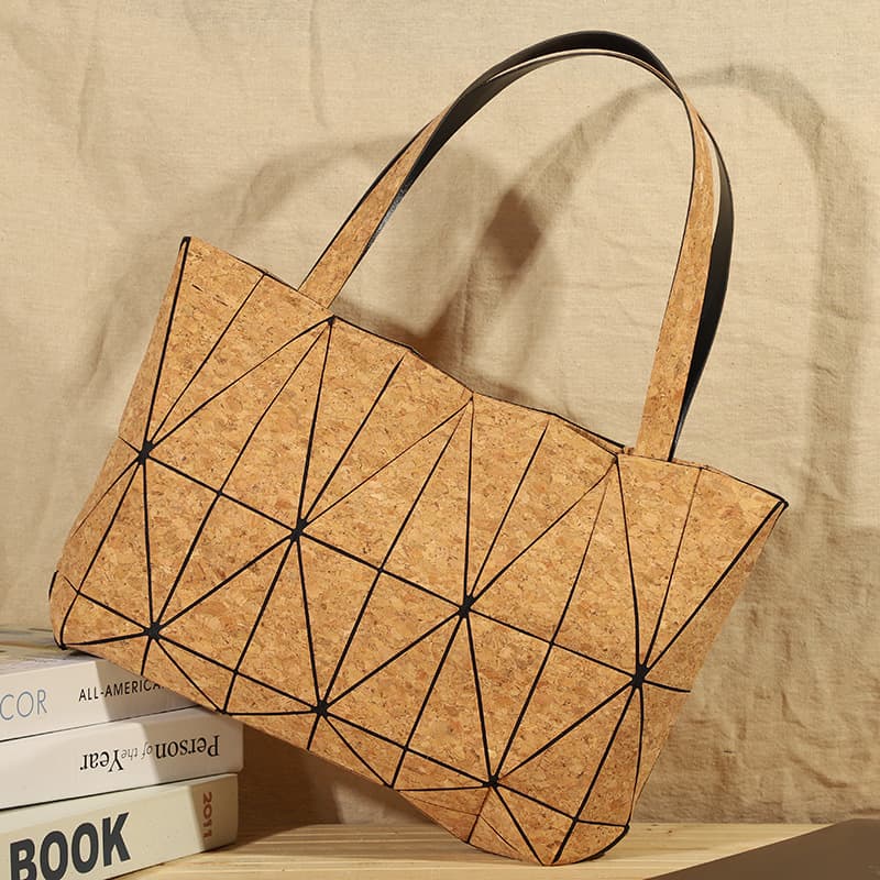 2026 New Summer Fashion Handbag for Women, Stylish Versatile Handbag, Cork Bark Underarm Bag