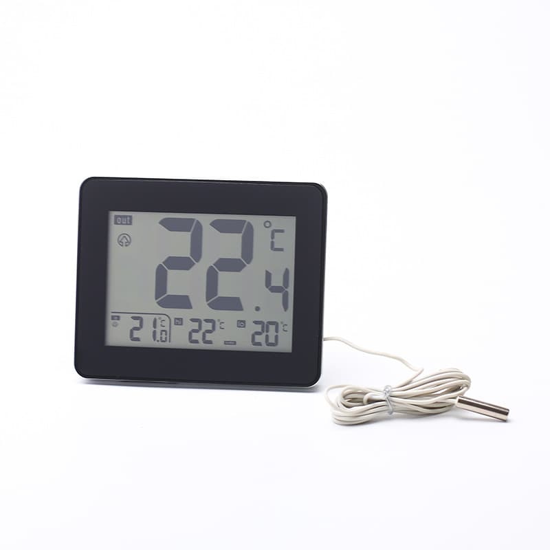 Large screen pet aquarium fish tank household electronic temperature and humidity meter indoor and outdoor electronic thermometer