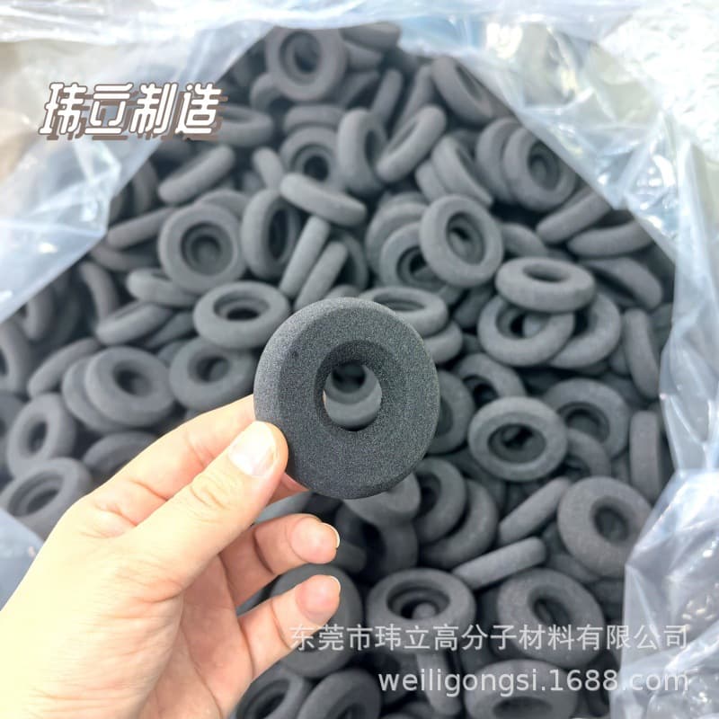 Replacement 60mm Foam Ear Pad Covers for Sennheiser SC60 USB ML Call Center Headset, Telephone Headset Ear Cushions