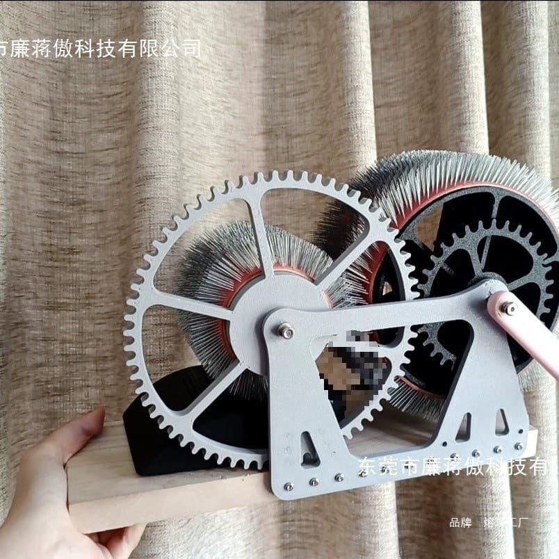 Handmade Wool Felt Carding Machine, Wool Felt Tool, Hand-cranked Color Blending DIY Wool Spinning Details