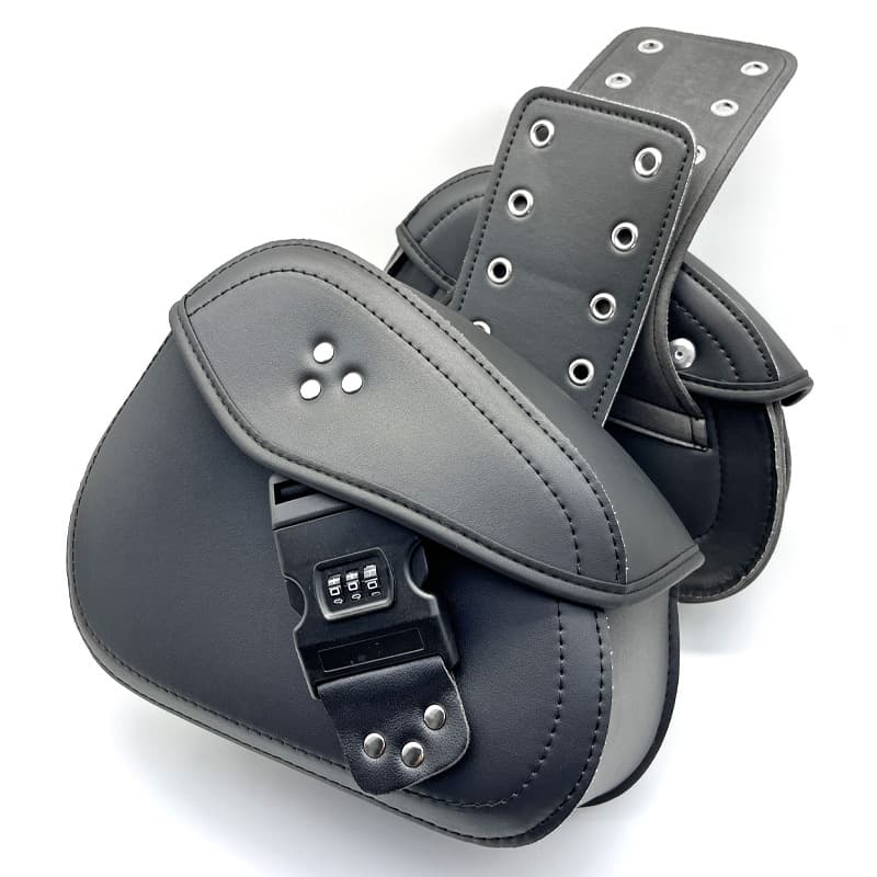 Motorcycle Xiaosheng U-man climber Yamaha 125 leather side bag saddle bag tail box special for scooter riders
