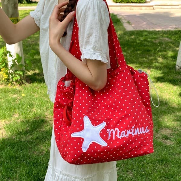 Summer Limited Edition Watermelon Popsicle Tote Bag with a Girly, Transparent Vibe, Versatile for Travel and Shopping, Shoulder Bag